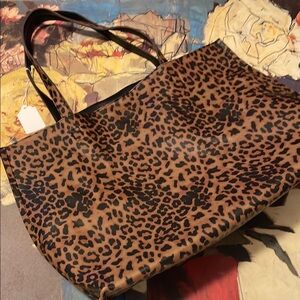 Large Tote & Interior Pouch